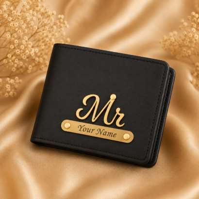 Men’s Wallet with Name Plate