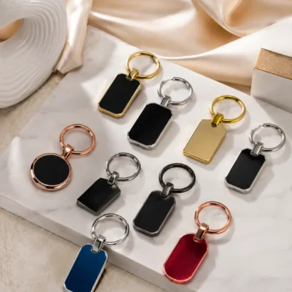 Premium Metal Keychain Collection