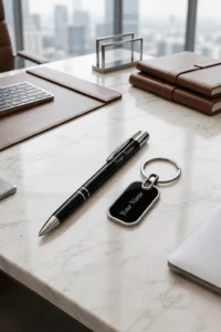 Personalized Pen and Keychain Gift Set