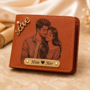 Personalized Couple Photo Wallet