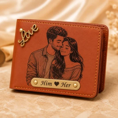 Photo Wallet with Name Plate