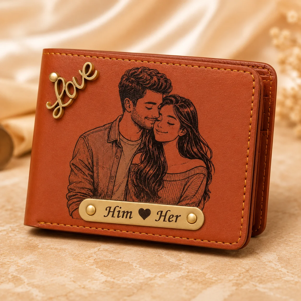 Photo Wallet with Name Plate