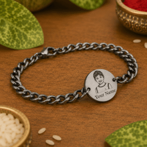 Personalized Rakhi Bracelet
