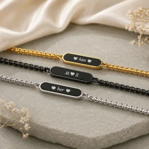 Personalized Name Chain Bracelet