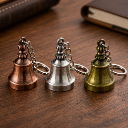 Vintage Bell Keychain