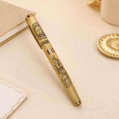 Premium Engraved Brass Metal Pen