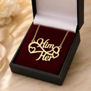 Personalized Couple Name Necklace
