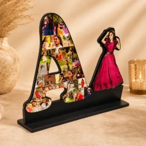 Personalized Alphabet Photo Stand