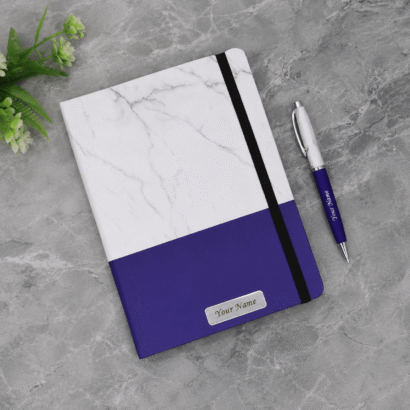 Marble Diary & Pen Set