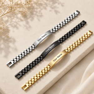 Personalized Metal Name Bracelet