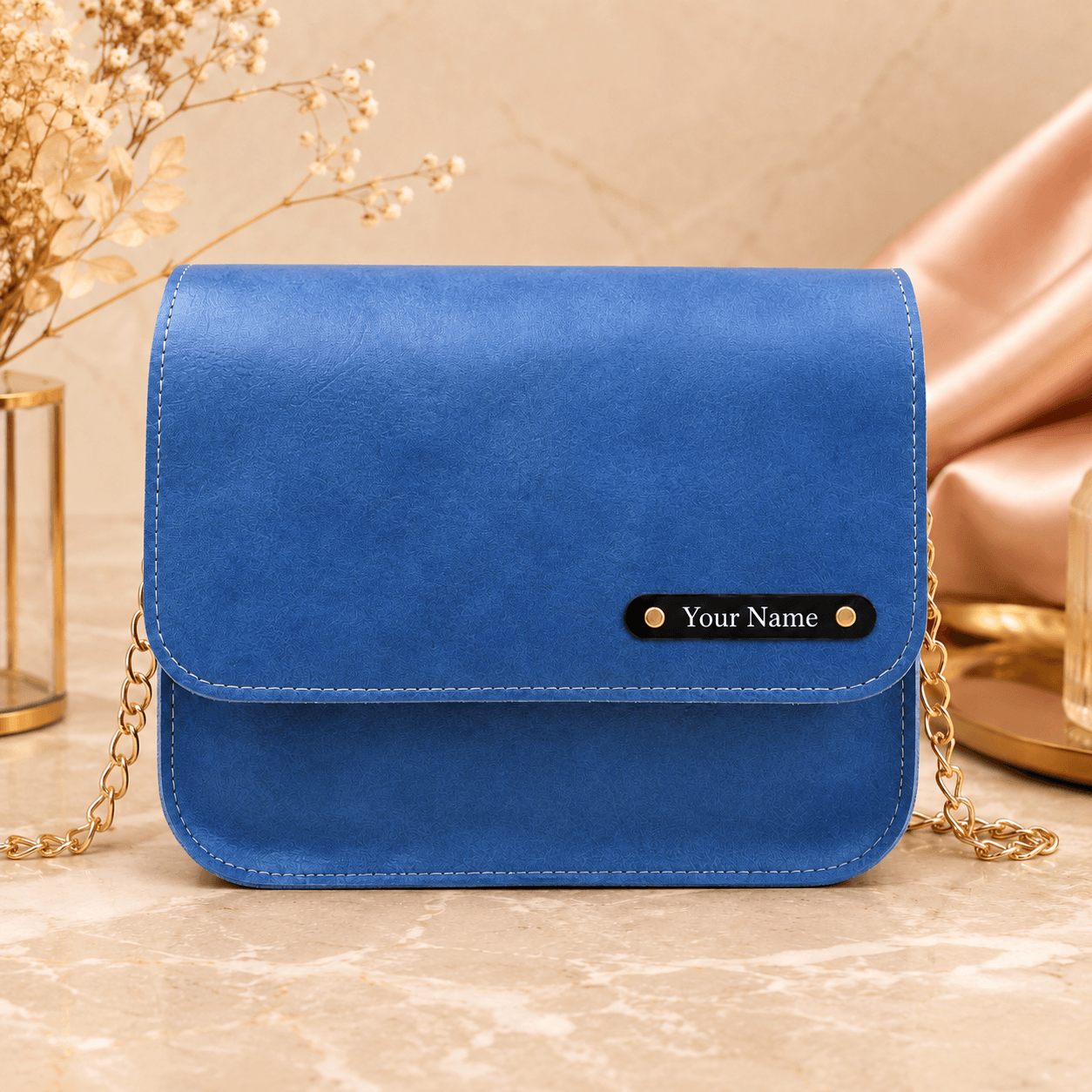 Ladies Sling Bag with Name Plate - Image 2