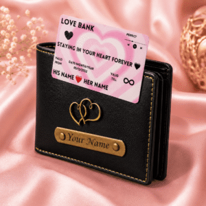Personalized Love Bank Wallet