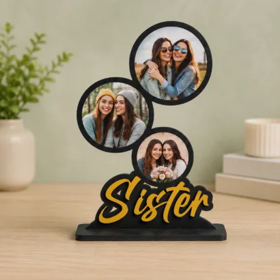 Sister Photo Frame Stand