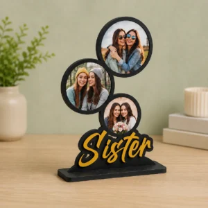 Personalized Sister Photo Frame Stand