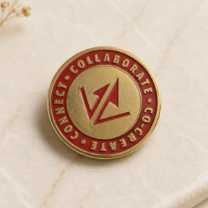 Premium Customized Round Metal Lapel Pin Badge