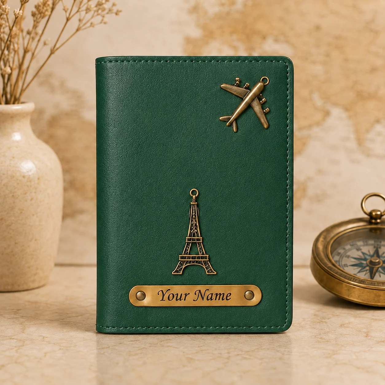 Travel Passport Cover With Name - Image 3