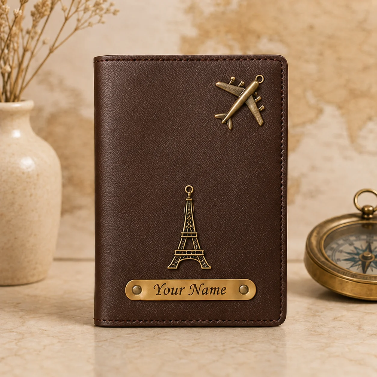 Travel Passport Cover With Name - Image 4
