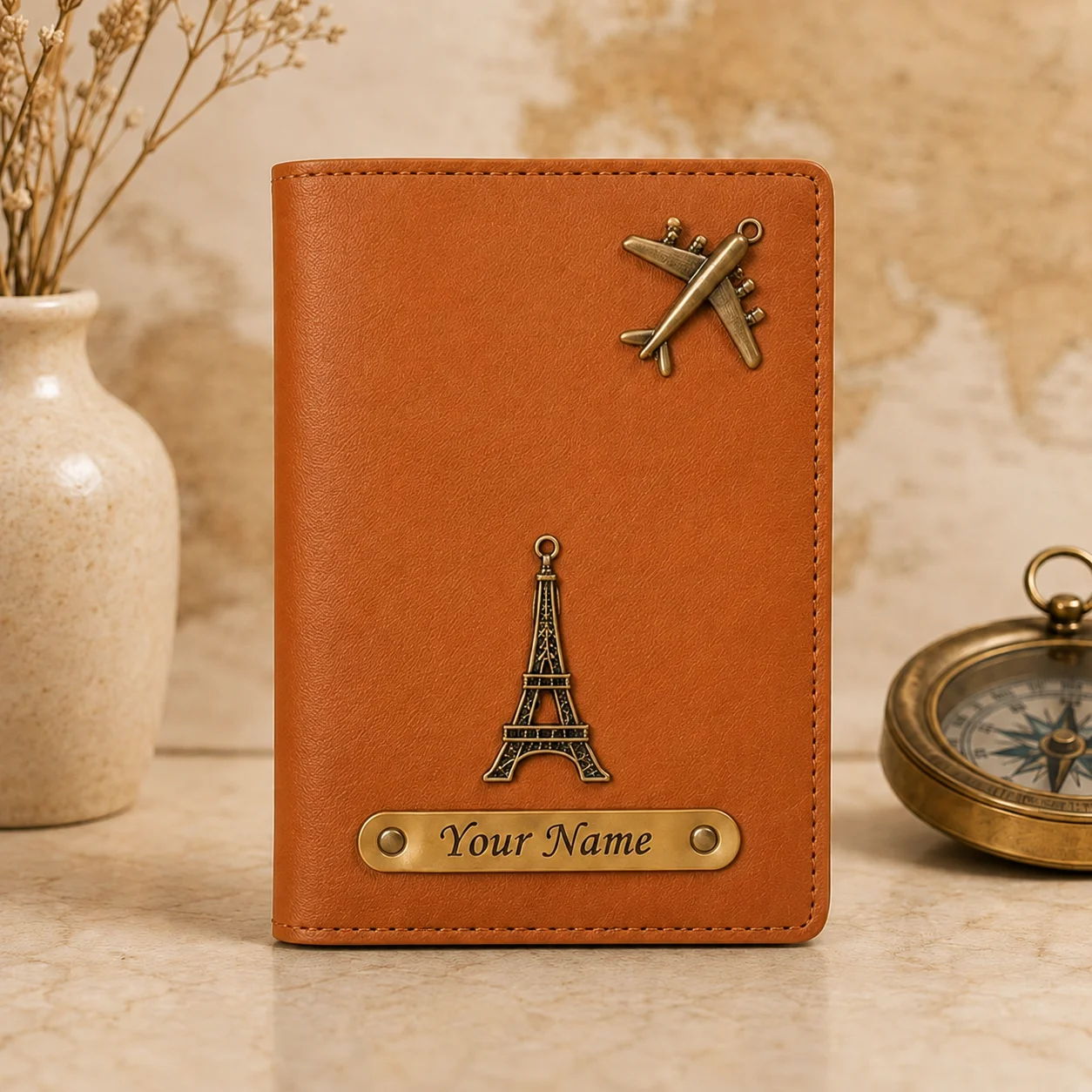 Travel Passport Cover With Name - Image 7