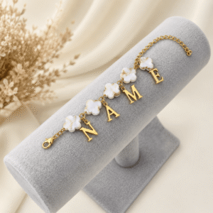 Personalized Name Charm Bracelet