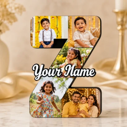 Alphabet Photo Collage Stand