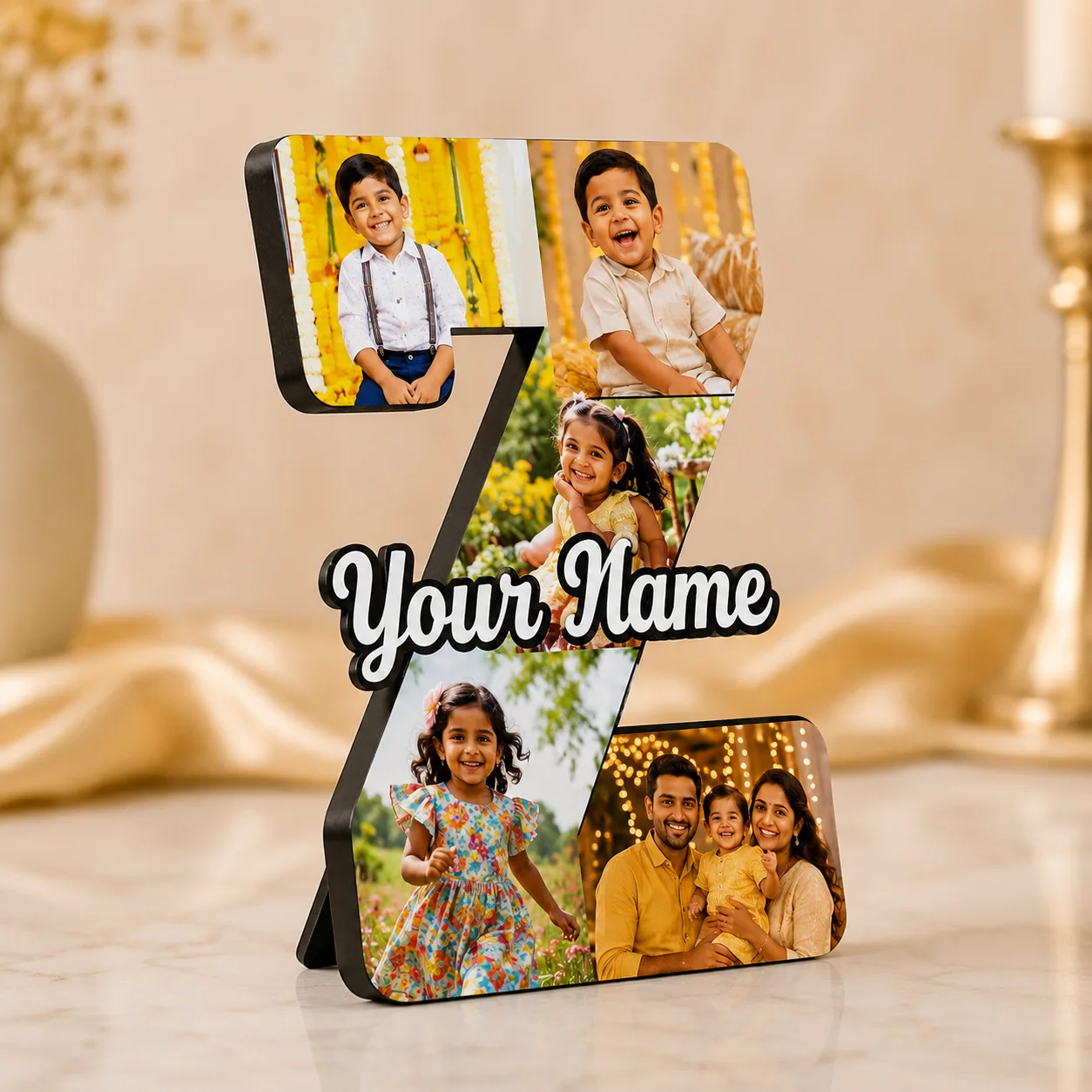 Alphabet Photo Collage Stand - Image 3