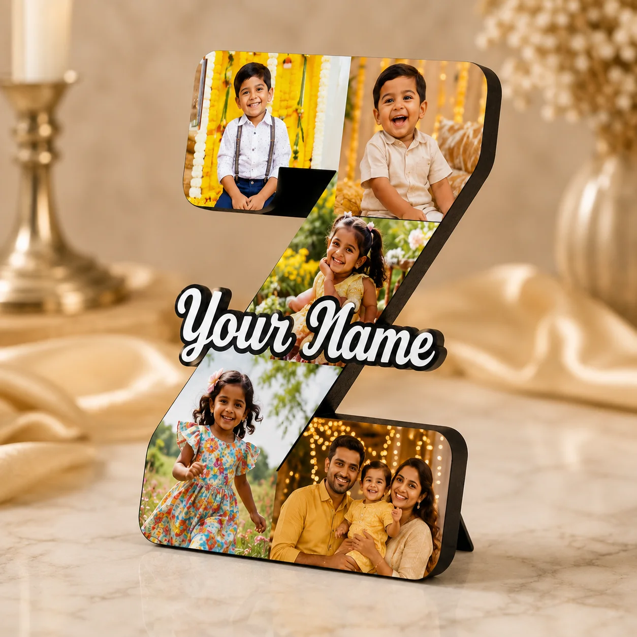 Alphabet Photo Collage Stand - Image 2