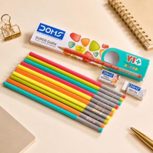 DOMS Y1+ Super Dark Triangle Pencil Set