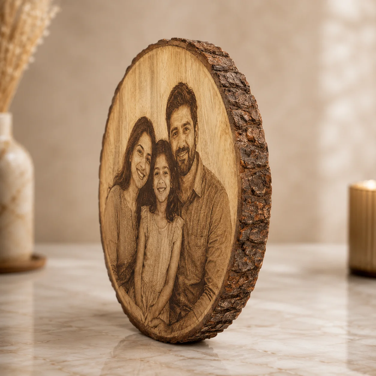 Wooden Photo Engraving Plaque - Image 2