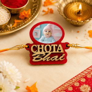 Personalized Chota Bhai Photo Rakhi