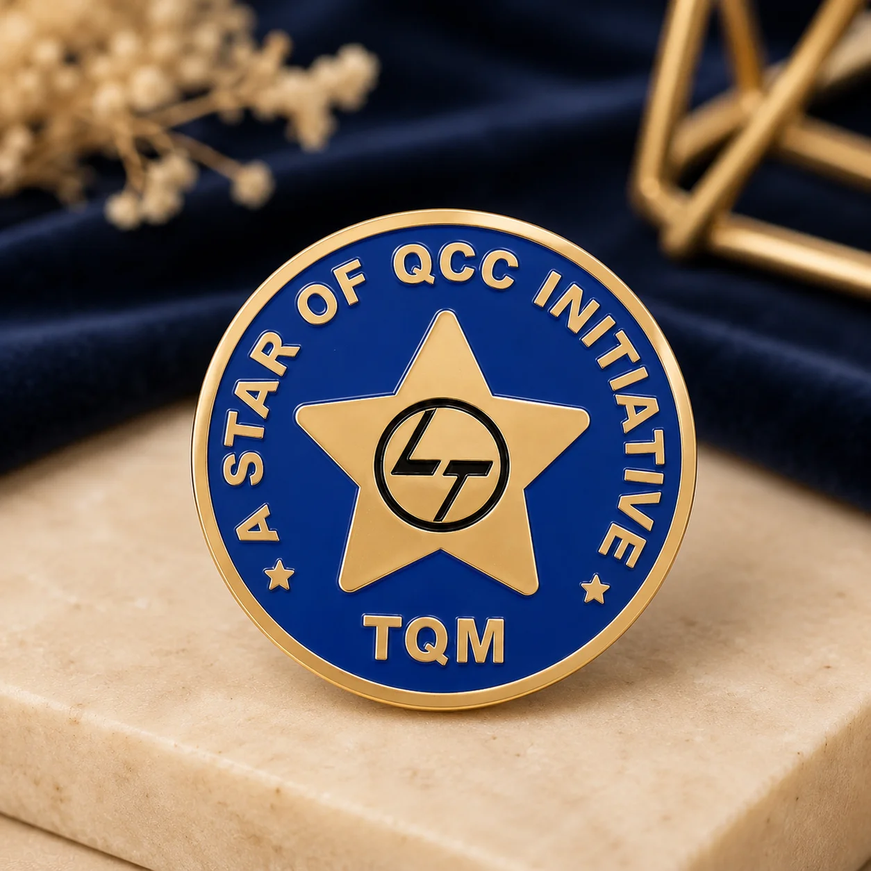 Customized Round Metal Lapel Pin Badge