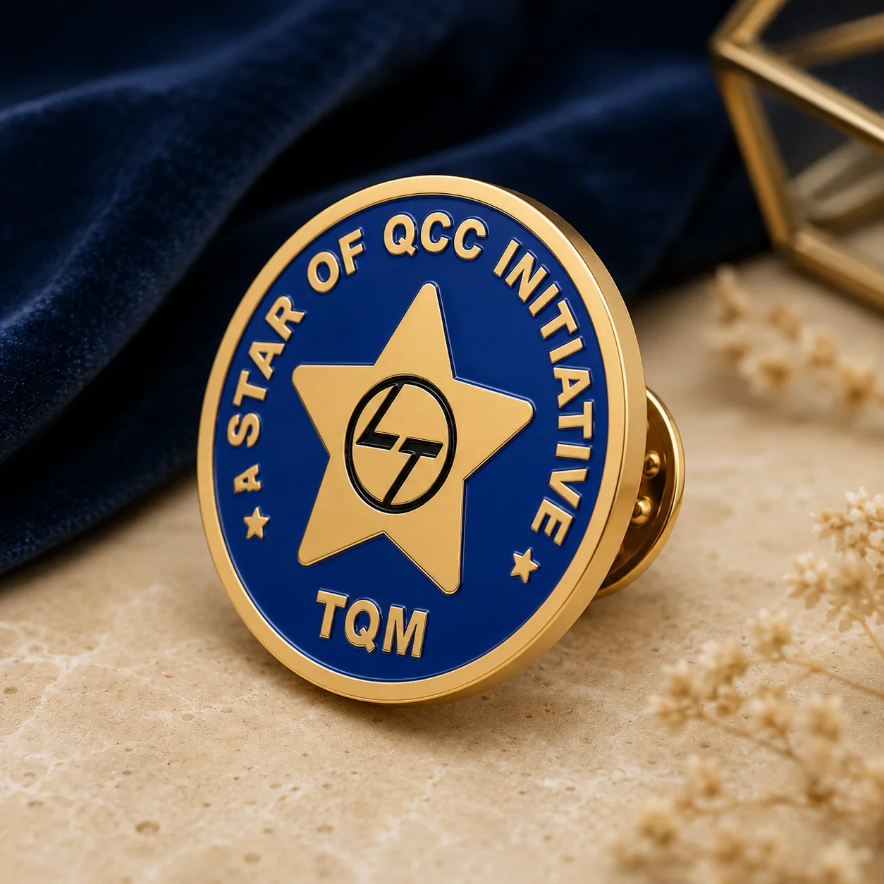 Customized Round Metal Lapel Pin Badge - Image 3