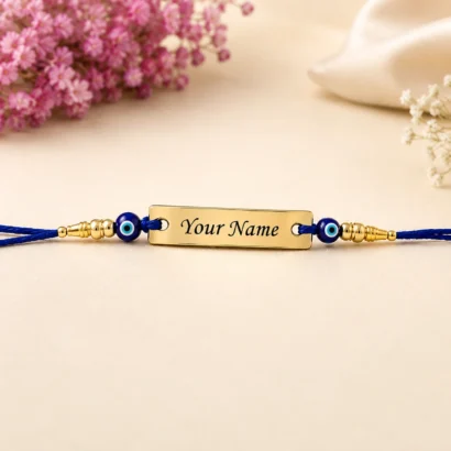 Rakhi with Evil Eye Beads